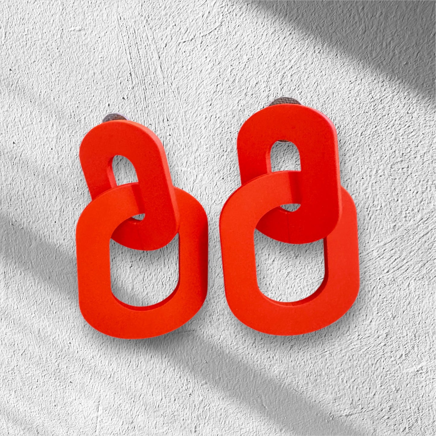 Zoli Orange Dress Earring